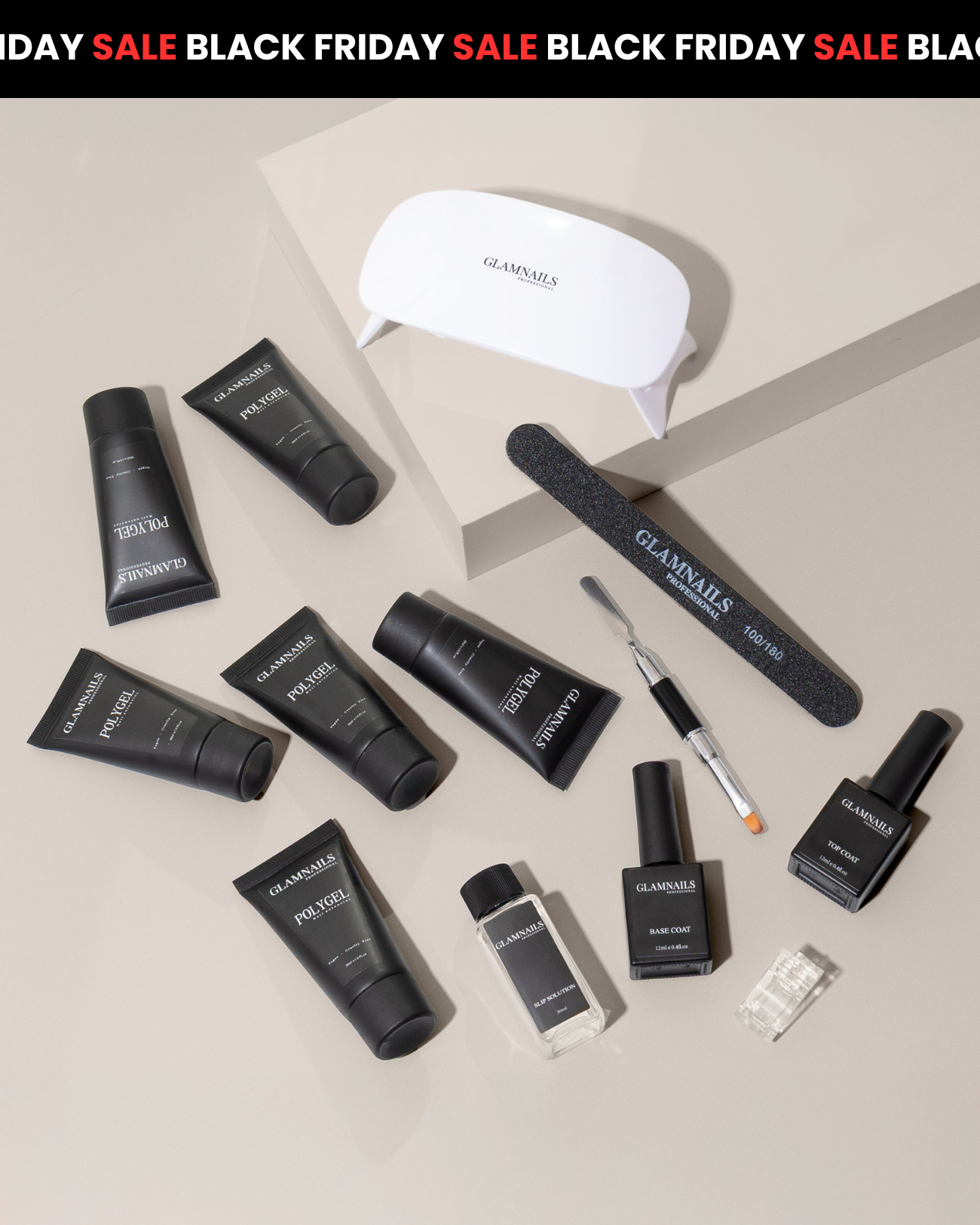 Glamnailsprofessional Gezondheid & beauty > Nagelverzorging > Nagelgel BFCM25 | Polygel Starterset | 3+3 Gratis Kleuren