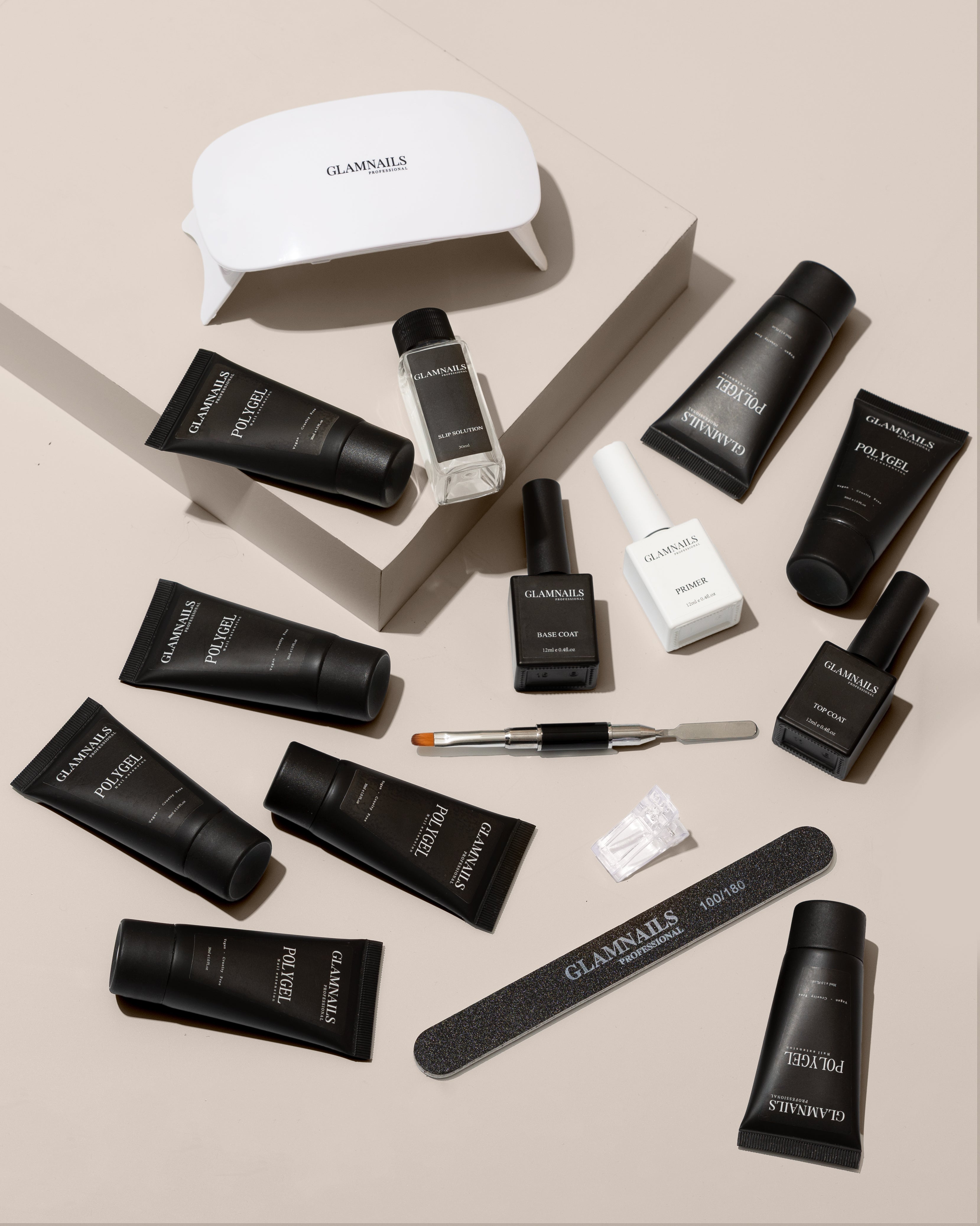 Glamnailsprofessional Gezondheid & beauty > Nagelverzorging > Nagelgel Black Friday | Polygel Starterset | 4+4 Gratis Kleuren