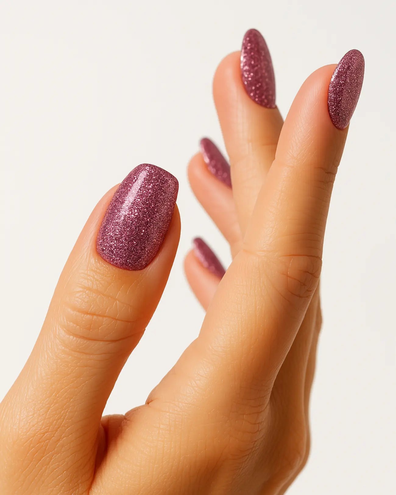Glamnailsprofessional Salute e bellezza > Cura delle unghie > Gel per unghie One Step Gel | Rosa scintillante