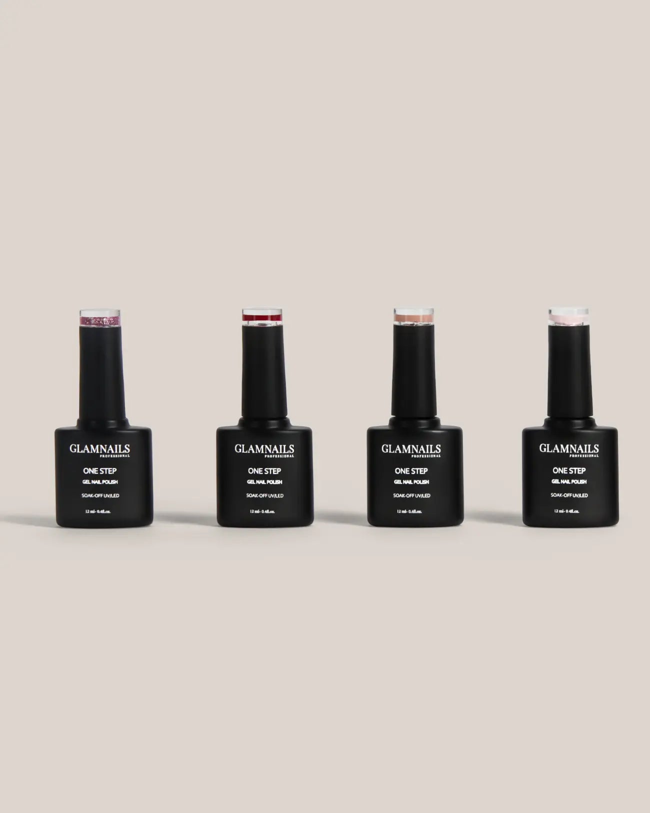 Glamnailsprofessional Salute e bellezza > Cura delle unghie > Gel per unghie One Step Gel Polish Colour Set | Scegli 4 colori