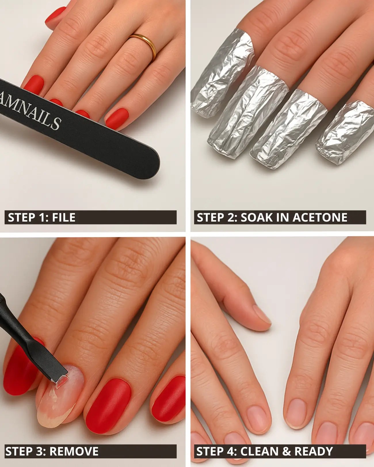 Glamnailsprofessional Salute e bellezza > Cura delle unghie > Gel per unghie One Step Gel Polish Colour Set | Scegli 4 colori