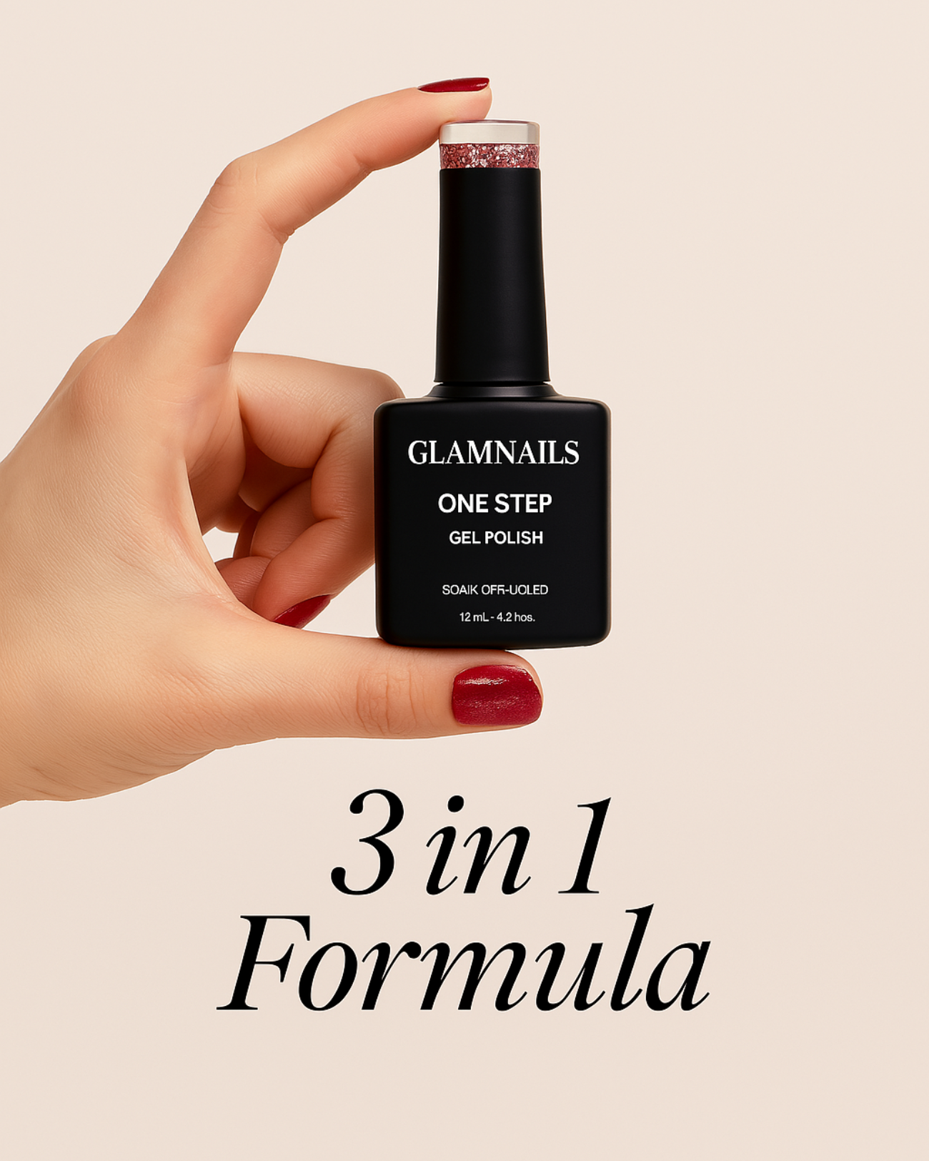 Glamnailsprofessional Gezondheid & beauty > Nagelverzorging > Nagelgel One Step Gellak Premium Starterset | 2+2 Gratis Kleuren