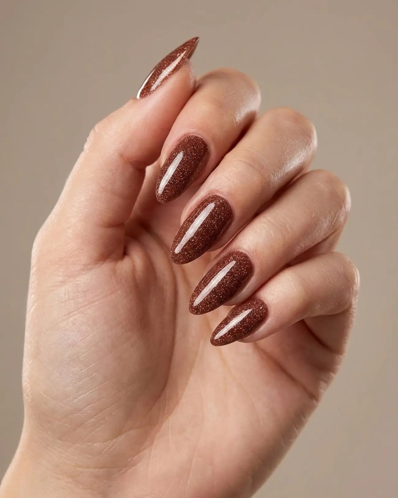 Glamnailsprofessional Salute e bellezza > Cura delle unghie > Gel per unghie Polygel Rosewood Sparkle