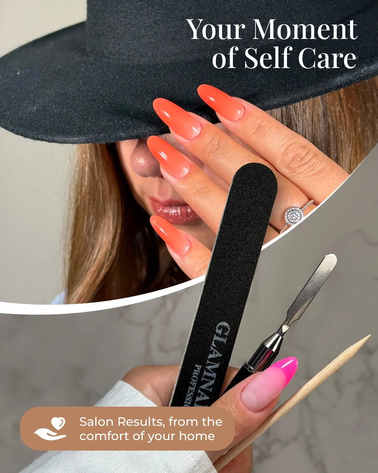 Glamnailsprofessional Salute e bellezza > Cura delle unghie > Kit iniziale per gel unghie Polygel | 1+1 colori in omaggio