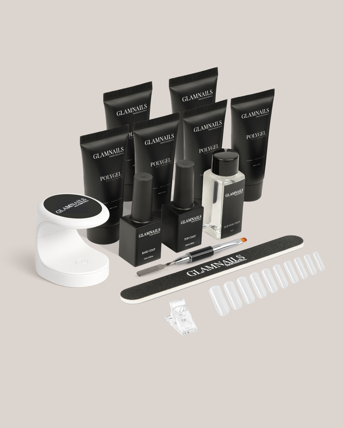 Glamnailsprofessional Gezondheid & beauty > Nagelverzorging > Nagelgel Polygel Starterset | 3+3 Gratis Kleuren