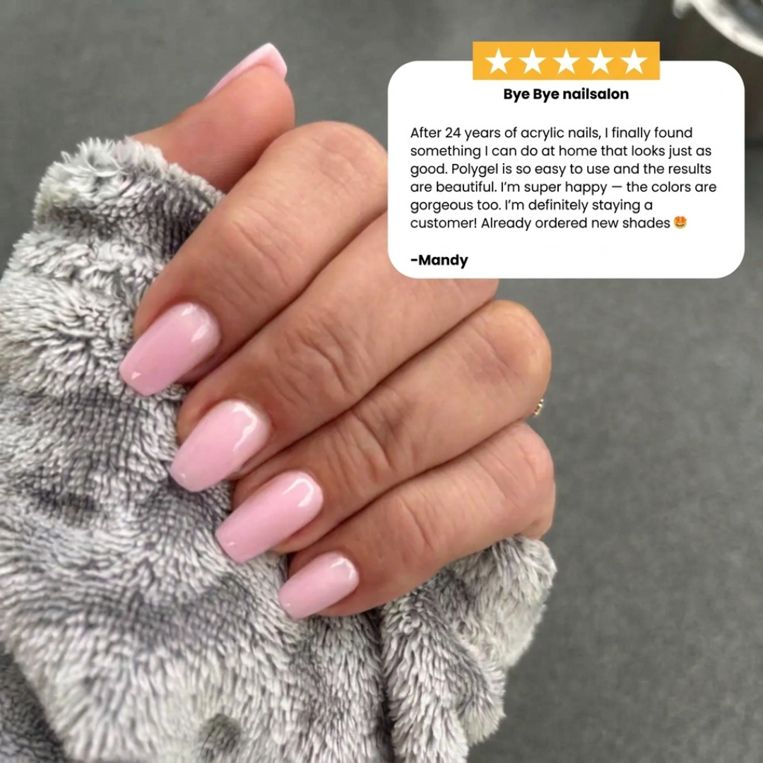 Kit iniziale Polygel | 2+2 colori in omaggio Glamnailsprofessional