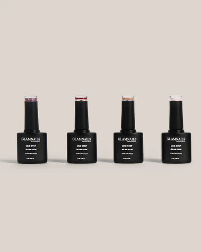 Glamnailsprofessional Salute e bellezza > Cura delle unghie > Gel per unghie One Step Gel Polish Colour Set | Scegli 4 colori